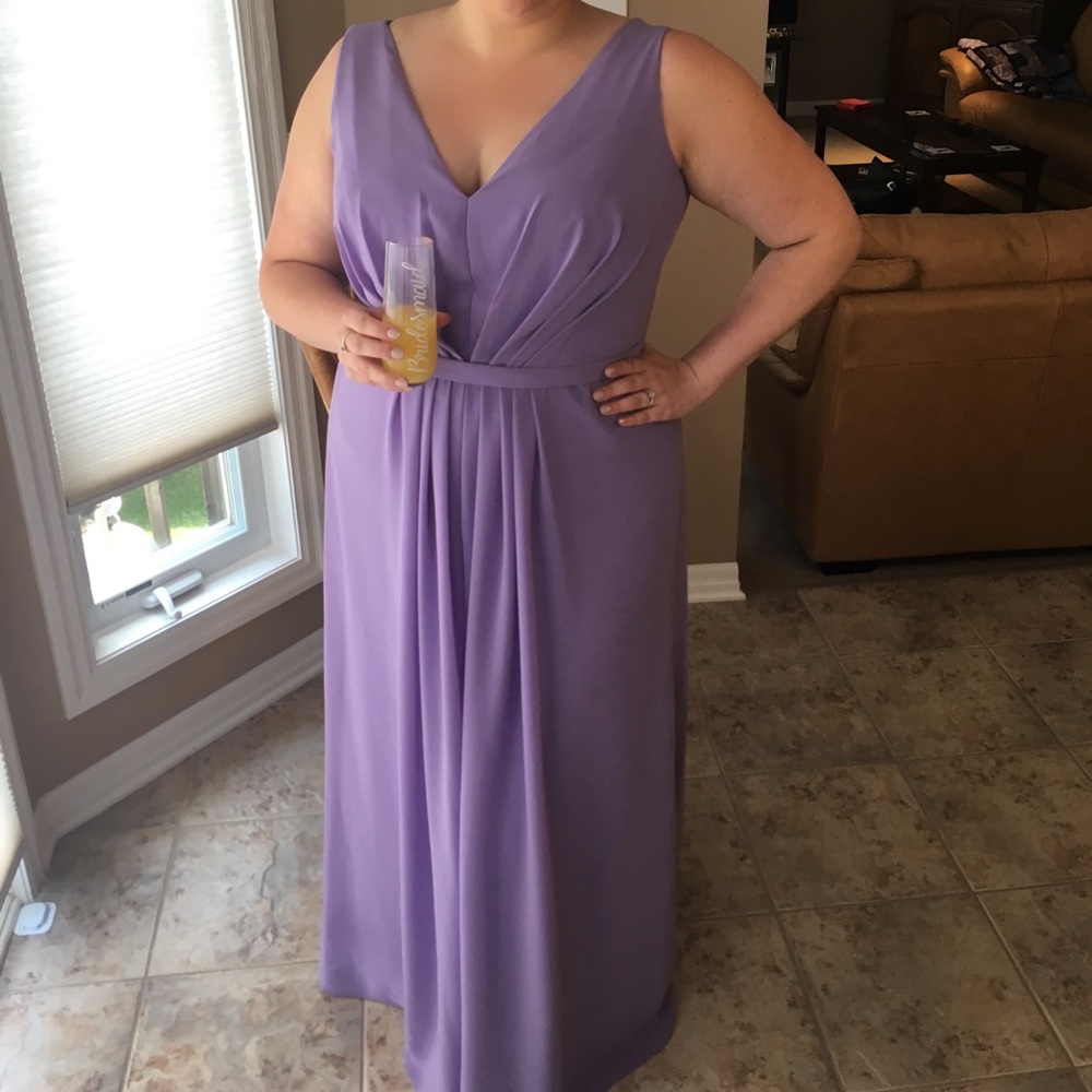 Long bridesmaid dress